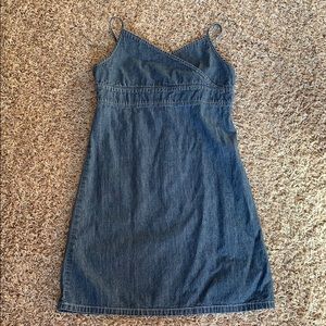 EUC GAP kids denim dress sz 10